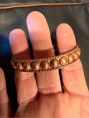 Vintage copper bracelet from the 1950s/1960s